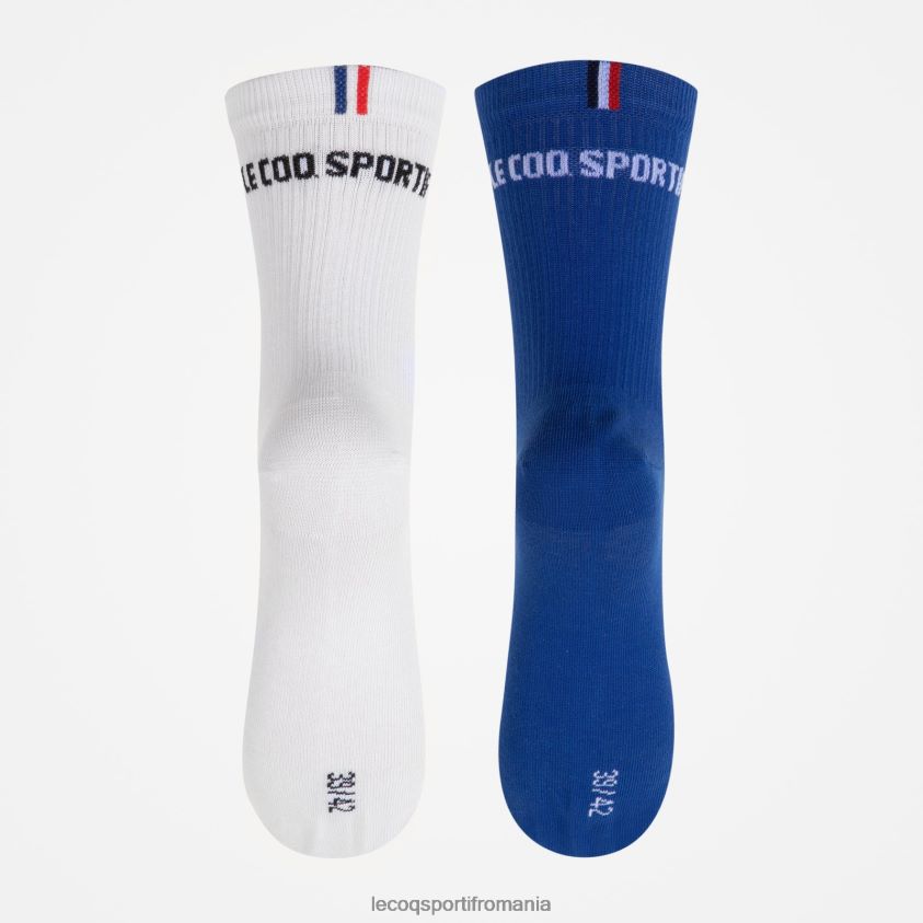 bărbați ciorapi albi 4L4FJF293 Le Coq Sportif accesorii