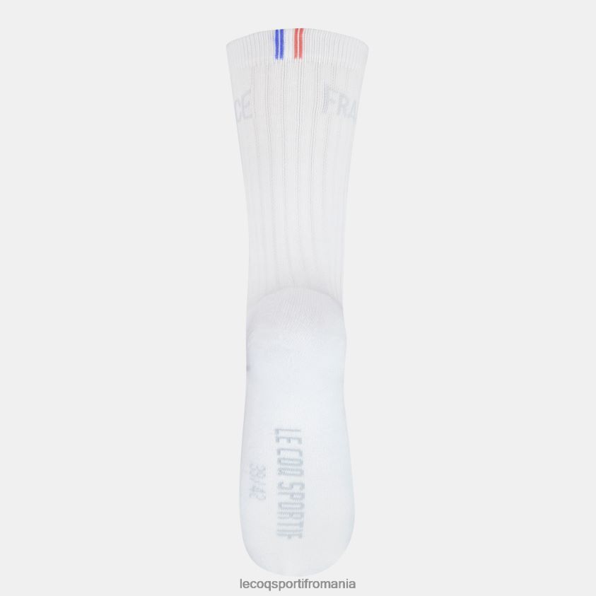 bărbați ciorapi albi 4L4FJF691 Le Coq Sportif accesorii