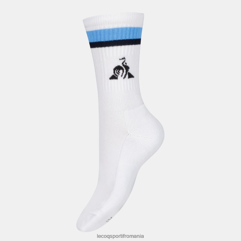 bărbați ciorapi de fotbal albi 4L4FJF288 Le Coq Sportif accesorii