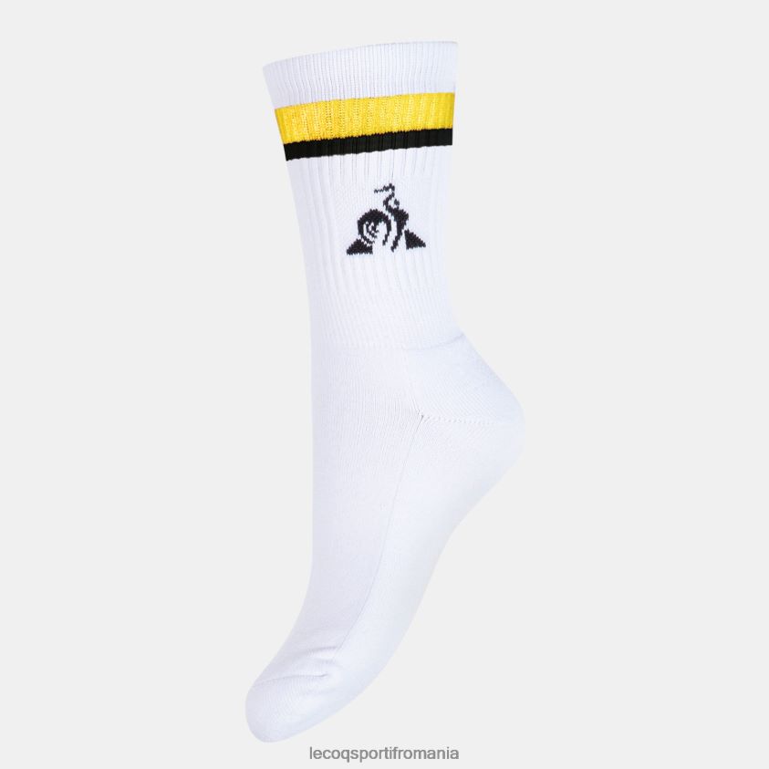 bărbați ciorapi de fotbal albi 4L4FJF289 Le Coq Sportif accesorii