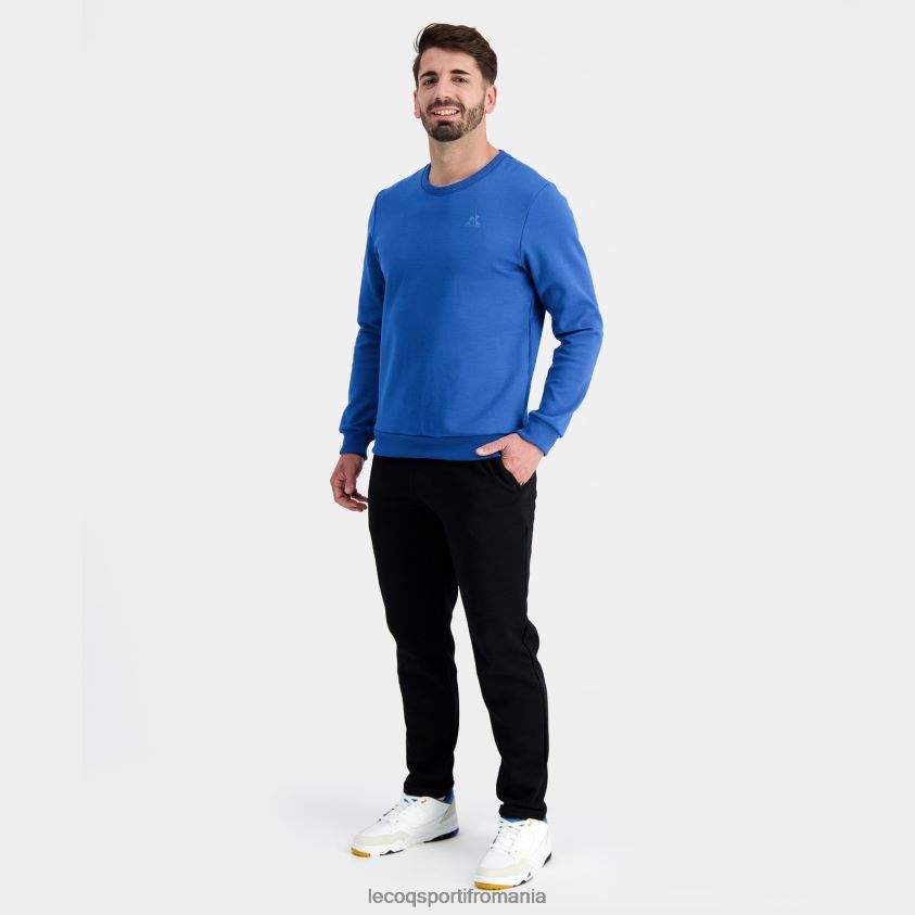 bărbați hanorac albastru 4L4FJF13 Le Coq Sportif îmbrăcăminte