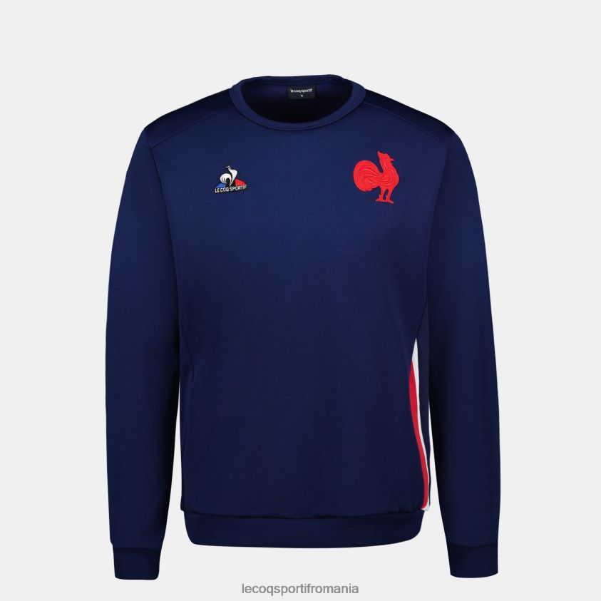 bărbați hanorac albastru 4L4FJF38 Le Coq Sportif îmbrăcăminte