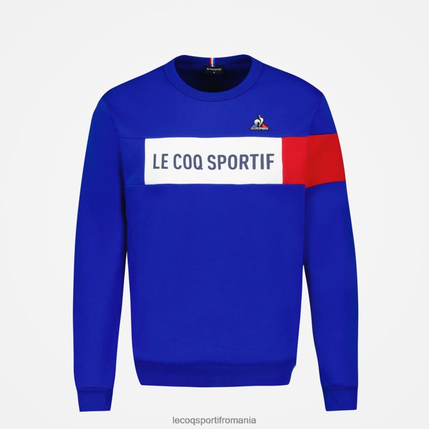 bărbați hanorac albastru 4L4FJF456 Le Coq Sportif îmbrăcăminte