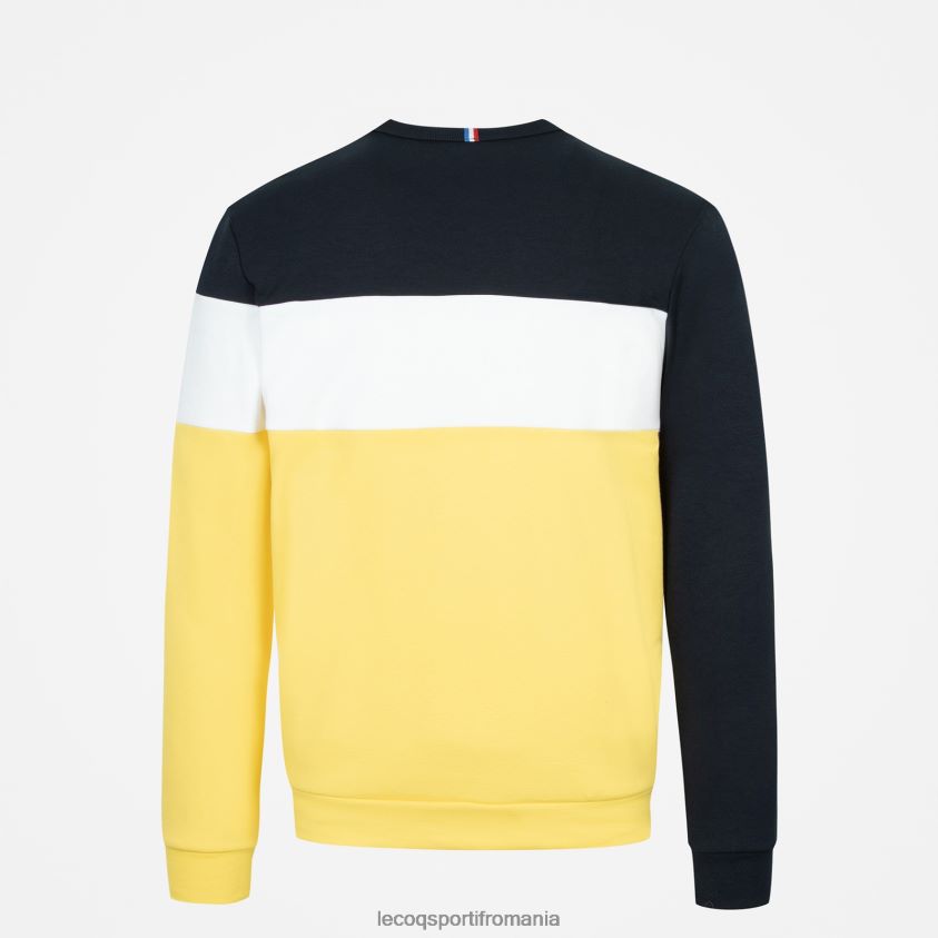 bărbați hanorac albastru 4L4FJF484 Le Coq Sportif îmbrăcăminte