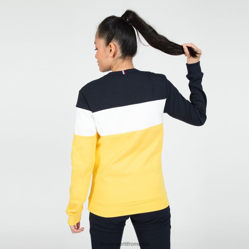 bărbați hanorac albastru 4L4FJF484 Le Coq Sportif îmbrăcăminte