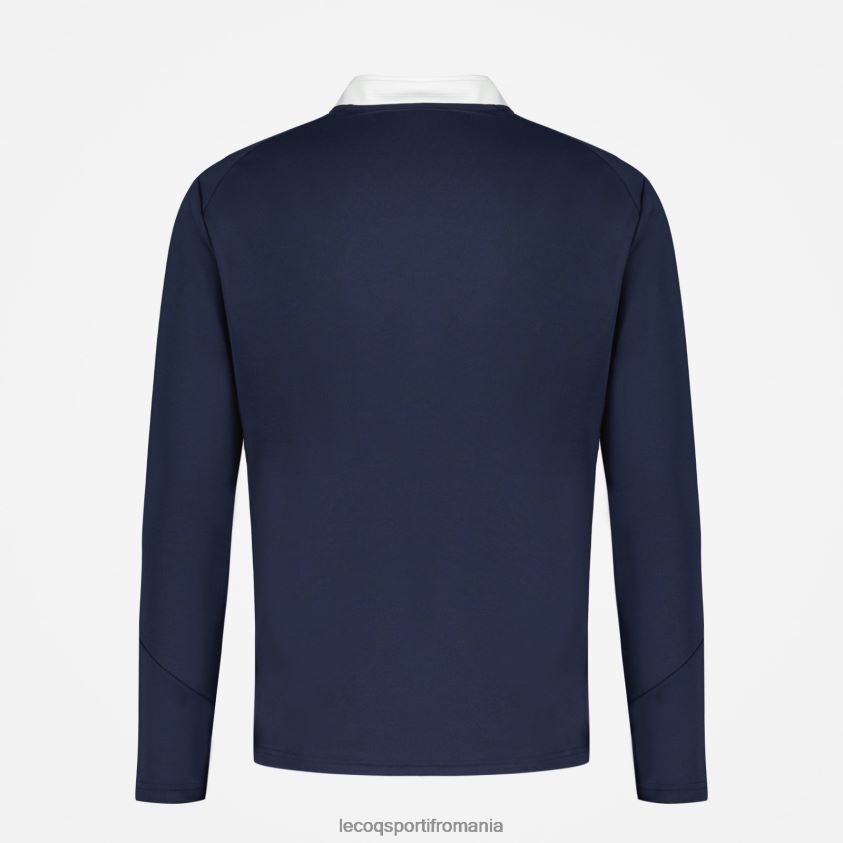 bărbați hanorac albastru 4L4FJF75 Le Coq Sportif îmbrăcăminte