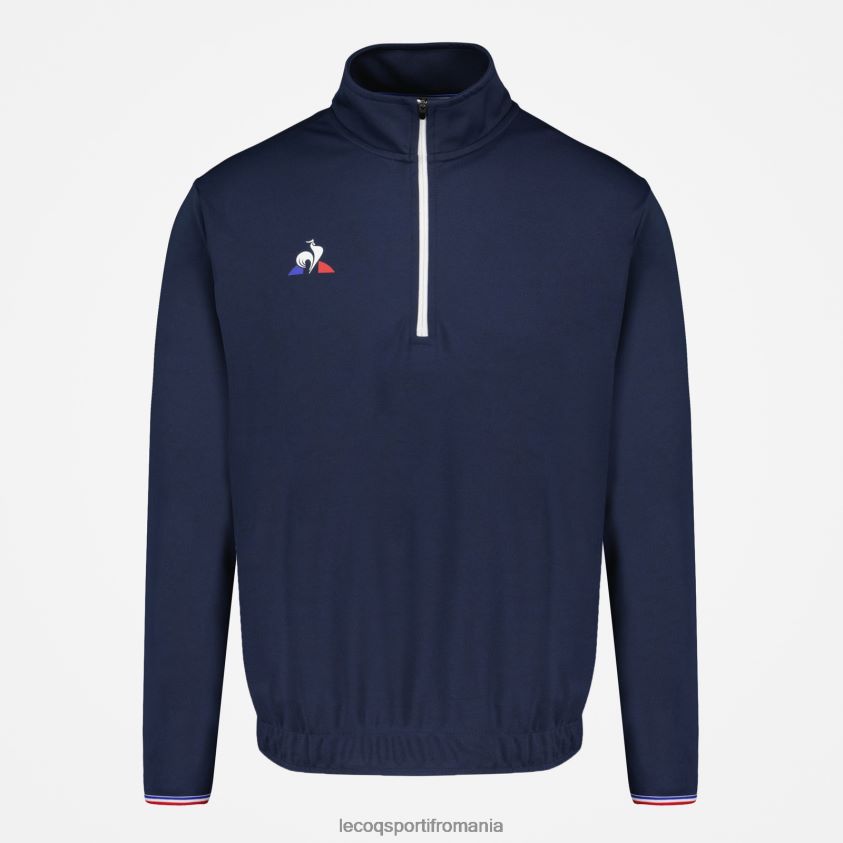 bărbați hanorac albastru 4L4FJF81 Le Coq Sportif îmbrăcăminte
