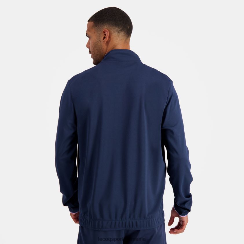 bărbați hanorac albastru 4L4FJF81 Le Coq Sportif îmbrăcăminte