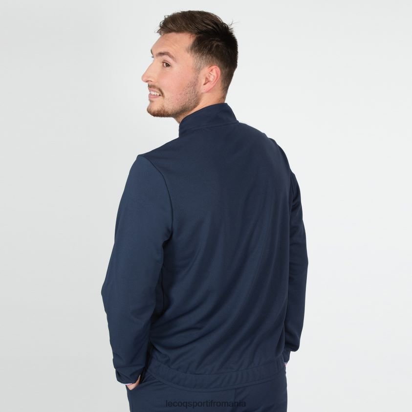 bărbați hanorac albastru 4L4FJF81 Le Coq Sportif îmbrăcăminte