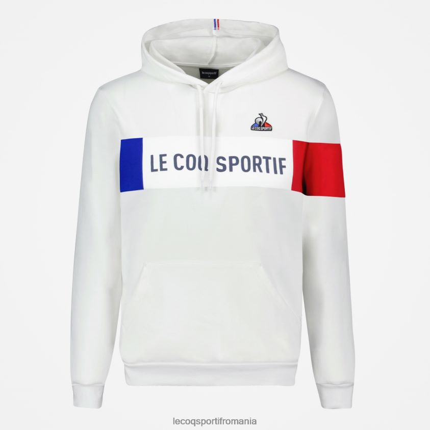bărbați hanorac cu glugă alb 4L4FJF454 Le Coq Sportif îmbrăcăminte