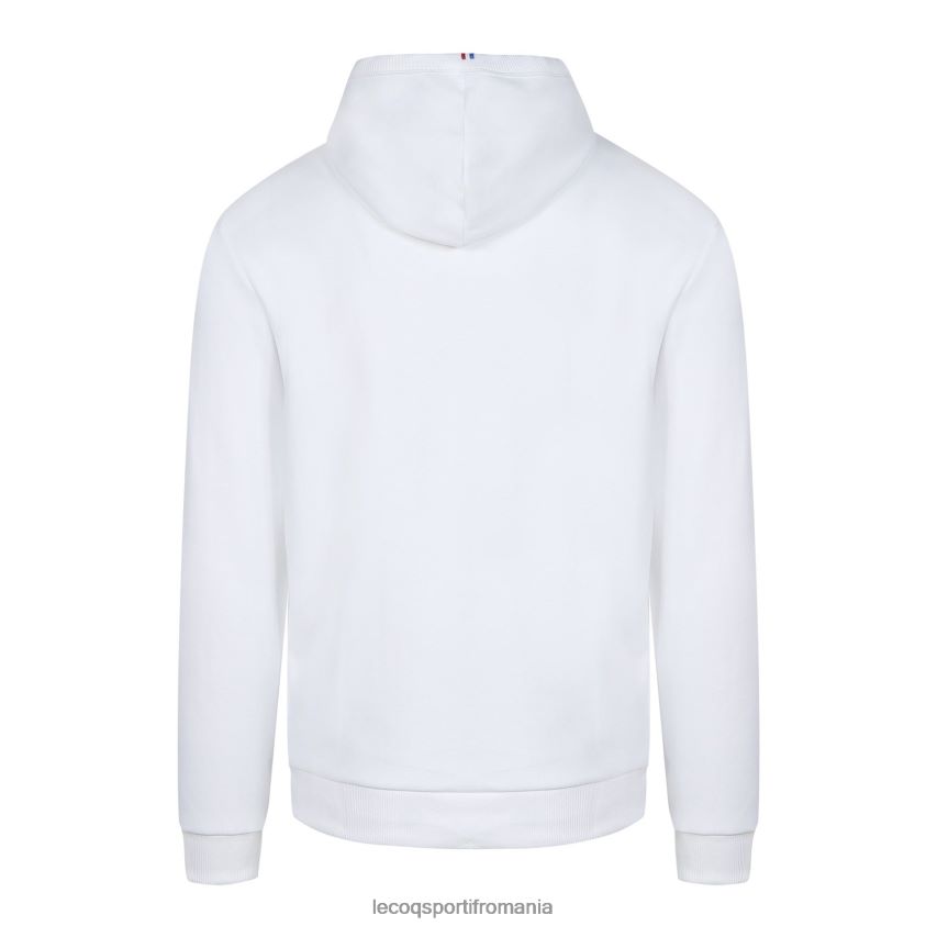 bărbați hanorac cu glugă alb 4L4FJF495 Le Coq Sportif îmbrăcăminte