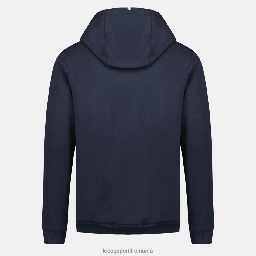 bărbați hanorac cu glugă albastru 4L4FJF11 Le Coq Sportif îmbrăcăminte