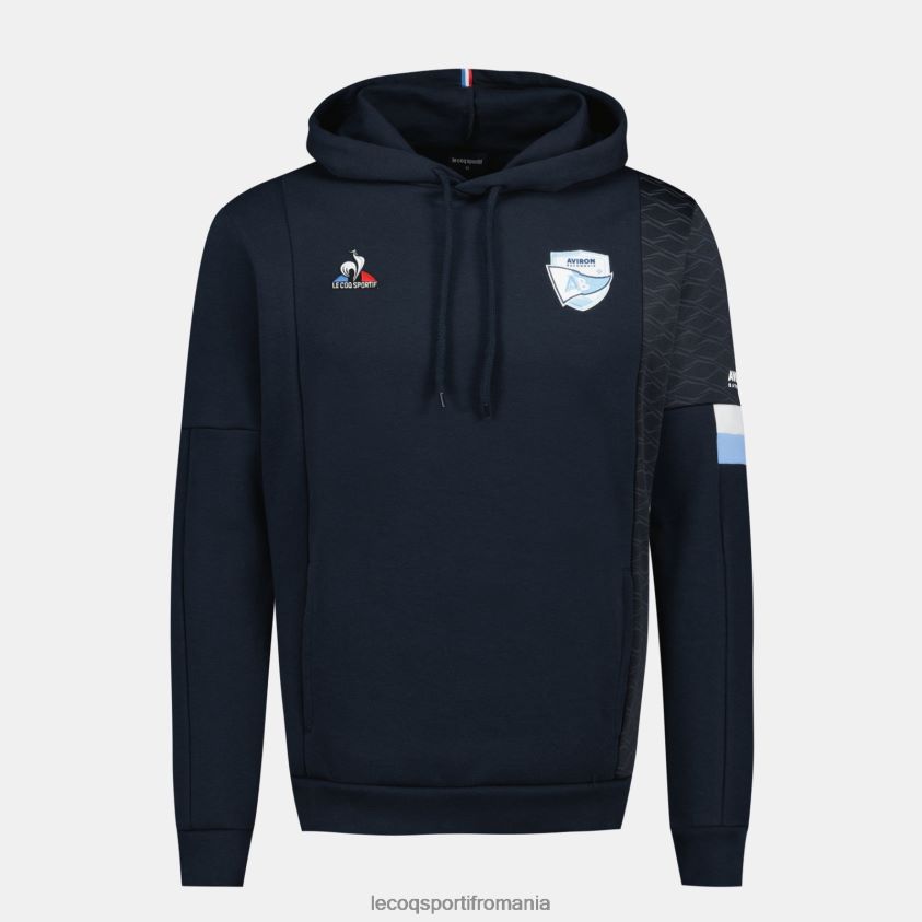 bărbați hanorac cu glugă albastru 4L4FJF29 Le Coq Sportif îmbrăcăminte