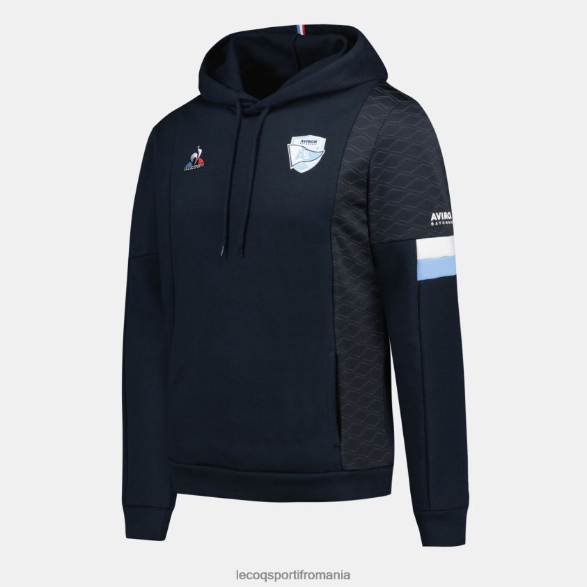 bărbați hanorac cu glugă albastru 4L4FJF29 Le Coq Sportif îmbrăcăminte