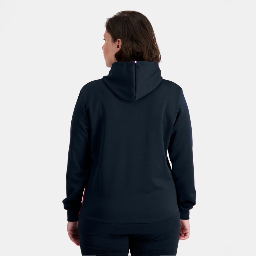 bărbați hanorac cu glugă albastru 4L4FJF4 Le Coq Sportif îmbrăcăminte