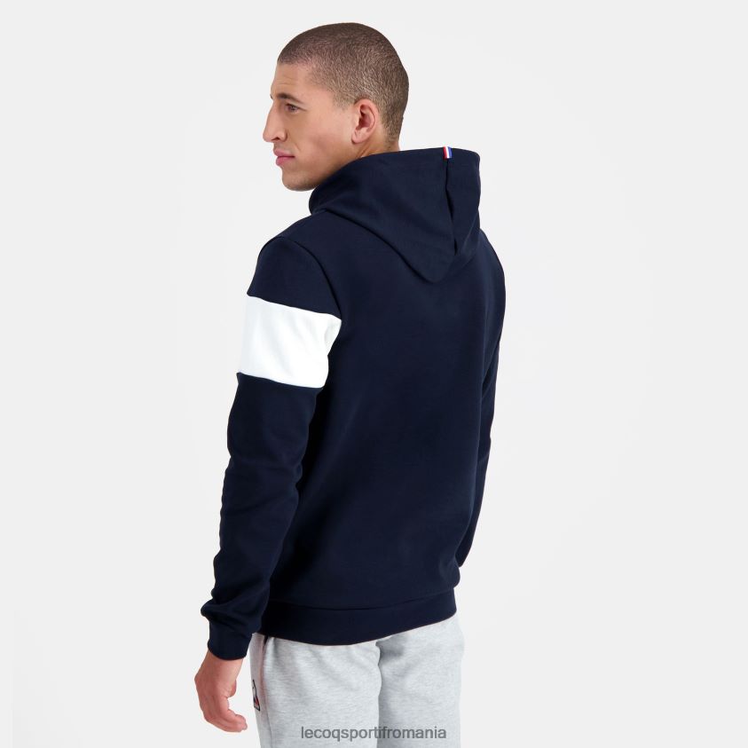 bărbați hanorac cu glugă albastru 4L4FJF67 Le Coq Sportif îmbrăcăminte