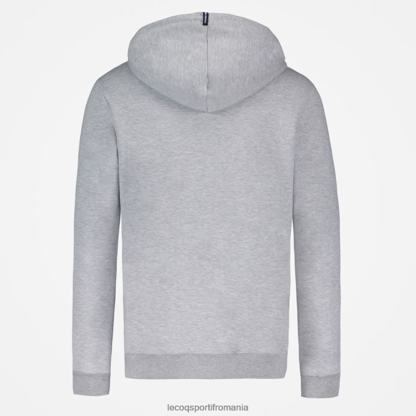 bărbați hanorac cu glugă gri 4L4FJF63 Le Coq Sportif îmbrăcăminte