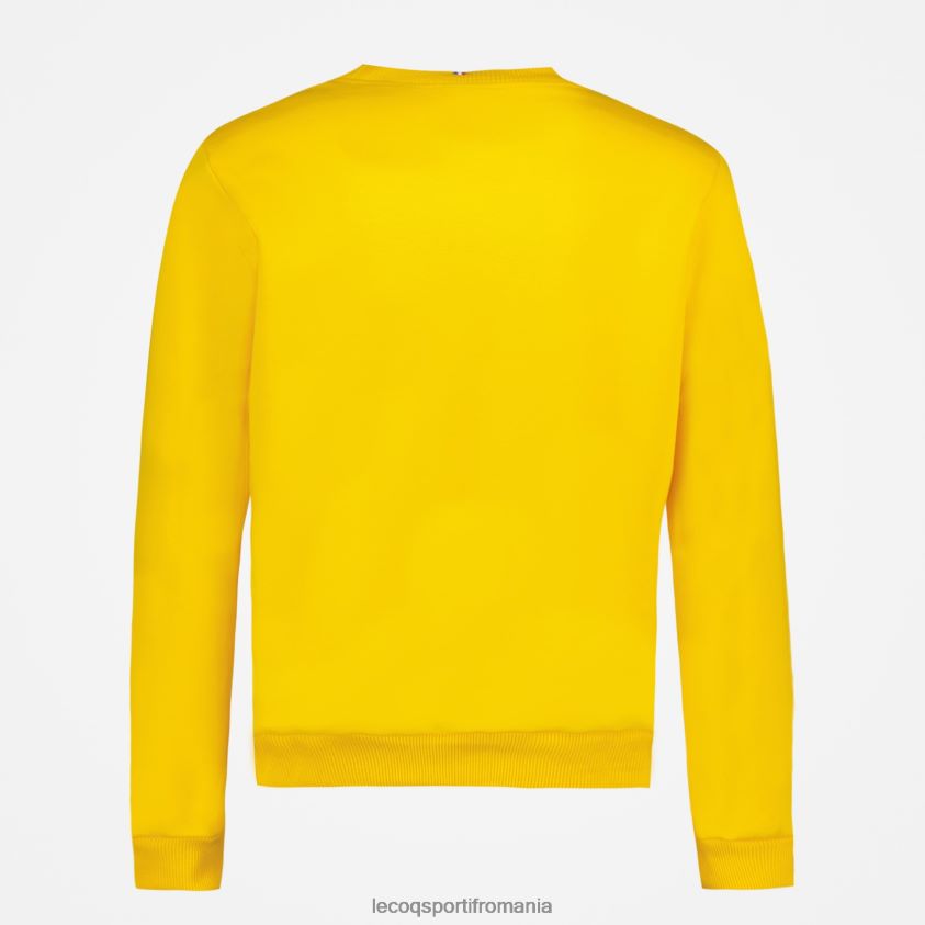 bărbați hanorac galben 4L4FJF464 Le Coq Sportif îmbrăcăminte