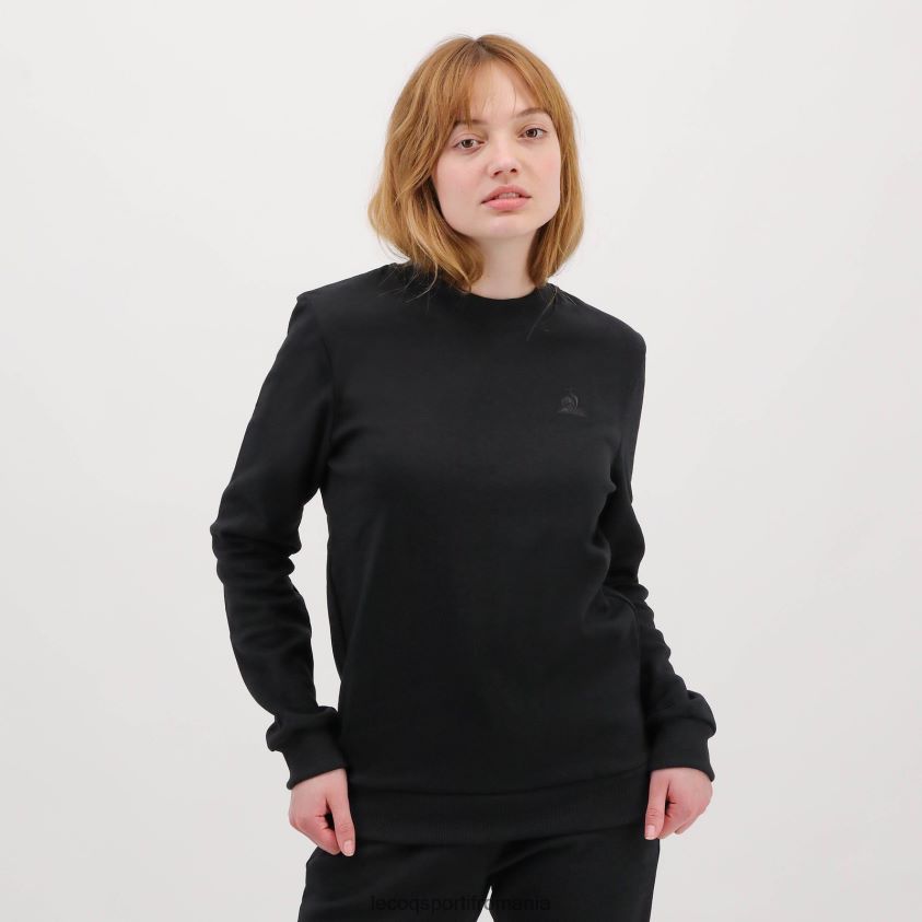 bărbați hanorac negru 4L4FJF79 Le Coq Sportif îmbrăcăminte