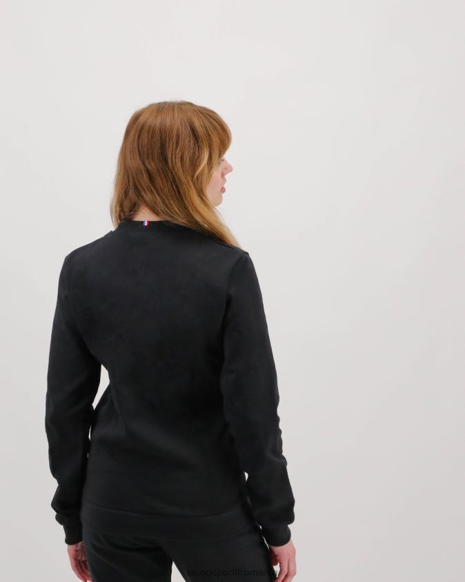 bărbați hanorac negru 4L4FJF79 Le Coq Sportif îmbrăcăminte