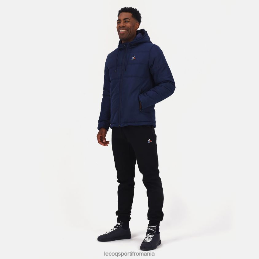 bărbați jacheta albastra 4L4FJF482 Le Coq Sportif îmbrăcăminte