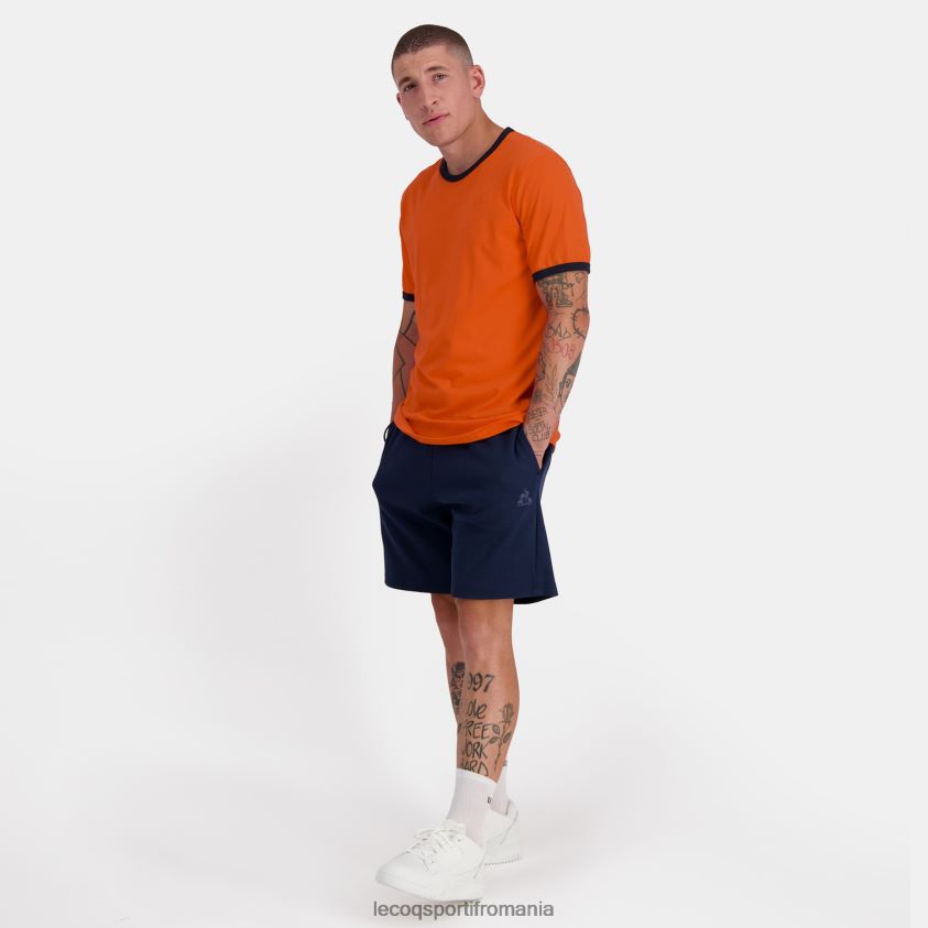 bărbați pantaloni scurți albaștri 4L4FJF221 Le Coq Sportif îmbrăcăminte