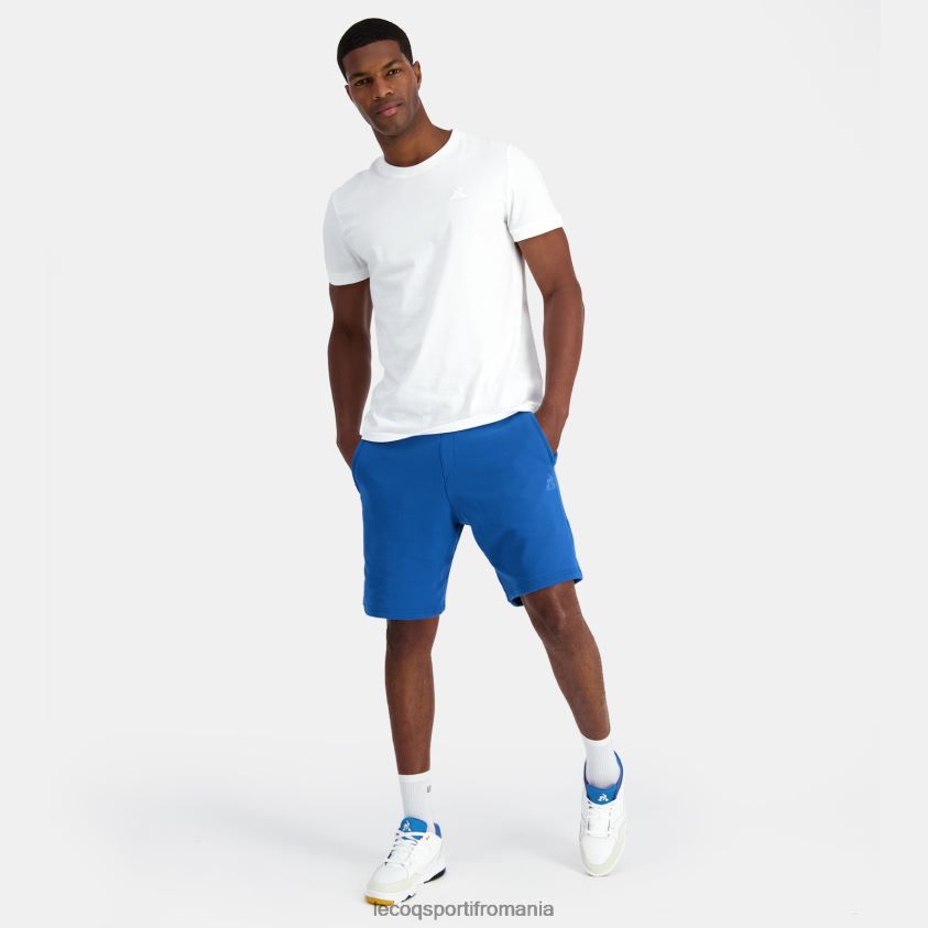 bărbați pantaloni scurți albaștri 4L4FJF224 Le Coq Sportif îmbrăcăminte