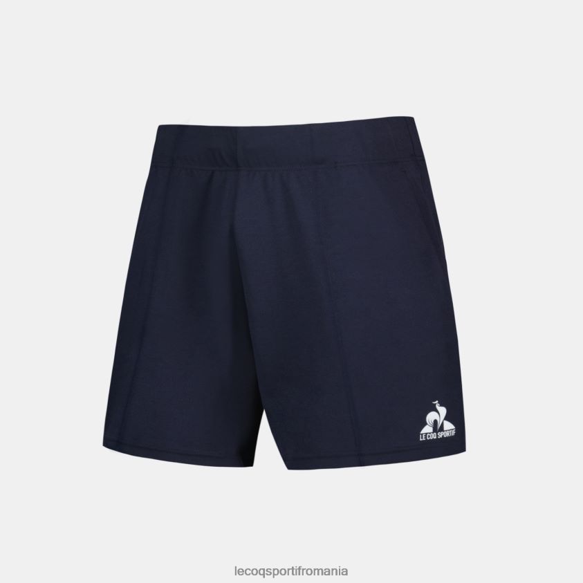 bărbați pantaloni scurți albaștri 4L4FJF229 Le Coq Sportif îmbrăcăminte