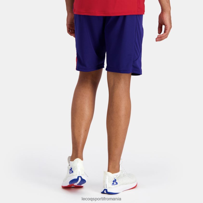 bărbați pantaloni scurți albaștri 4L4FJF234 Le Coq Sportif îmbrăcăminte