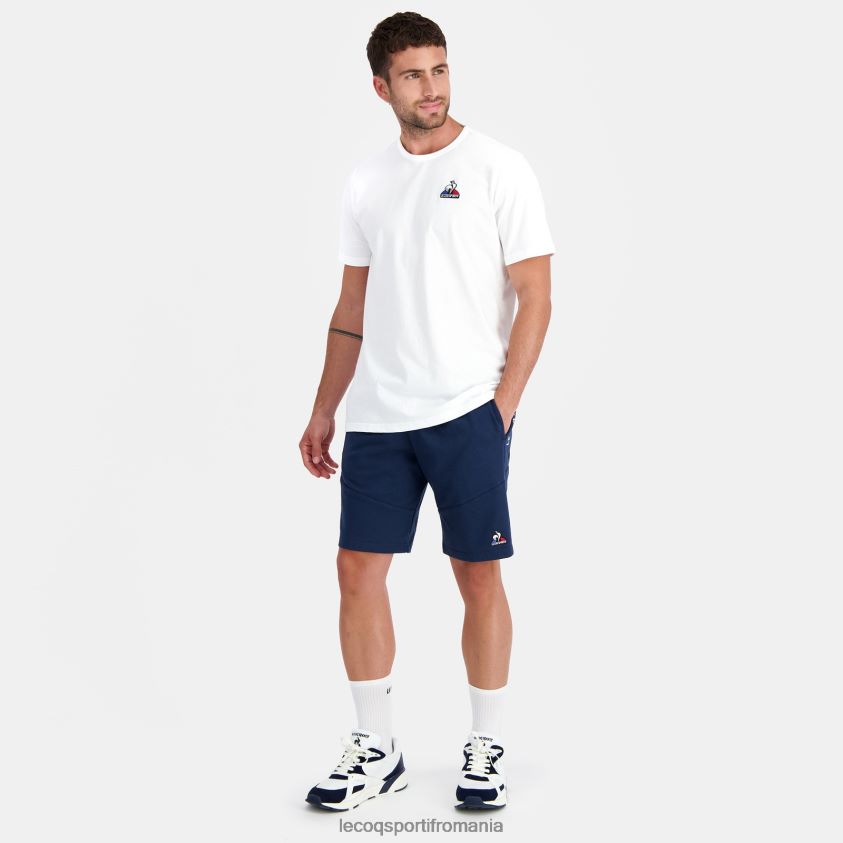bărbați pantaloni scurți albaștri 4L4FJF241 Le Coq Sportif îmbrăcăminte