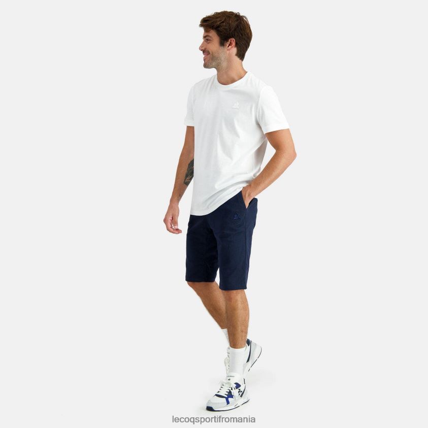 bărbați pantaloni scurți albaștri 4L4FJF242 Le Coq Sportif îmbrăcăminte