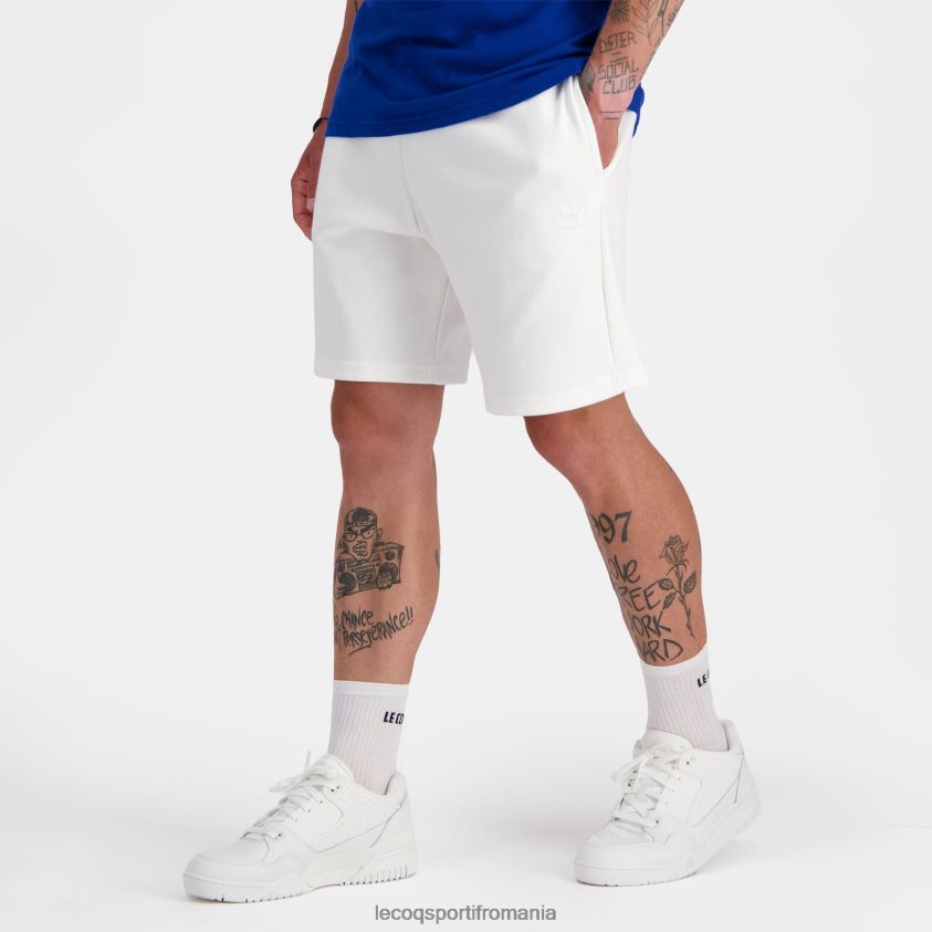 bărbați pantaloni scurți albi 4L4FJF217 Le Coq Sportif îmbrăcăminte