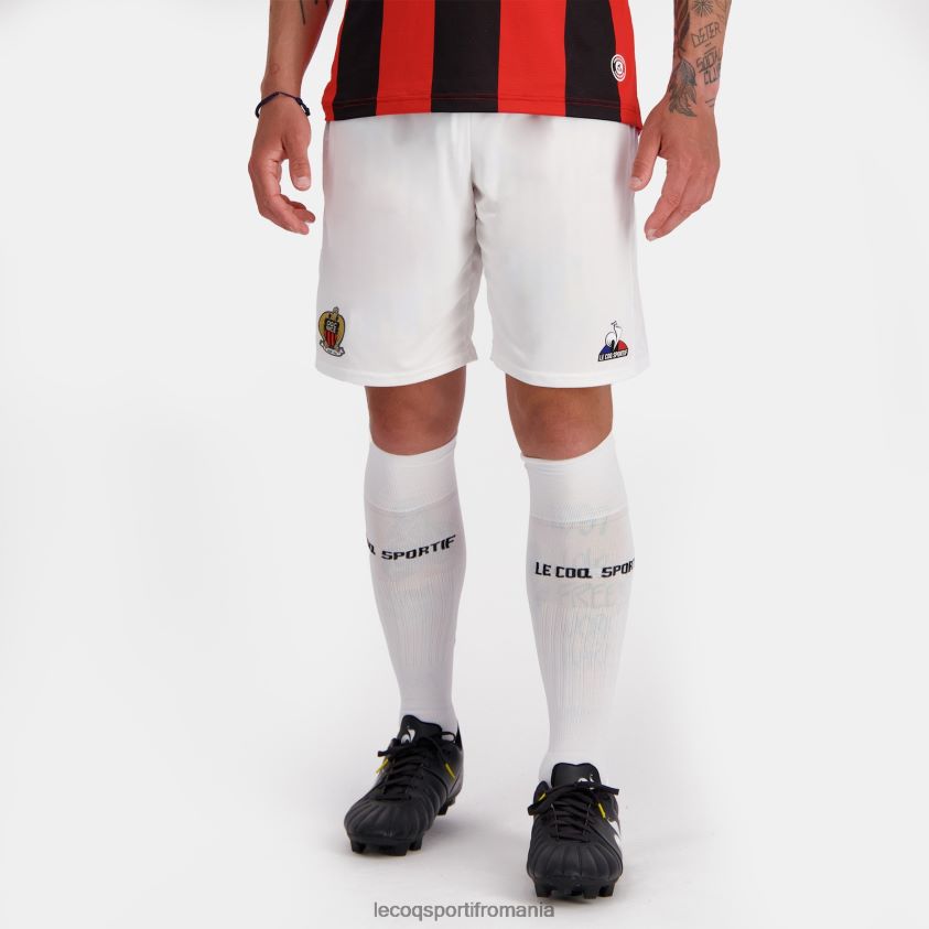 bărbați pantaloni scurți albi 4L4FJF226 Le Coq Sportif îmbrăcăminte