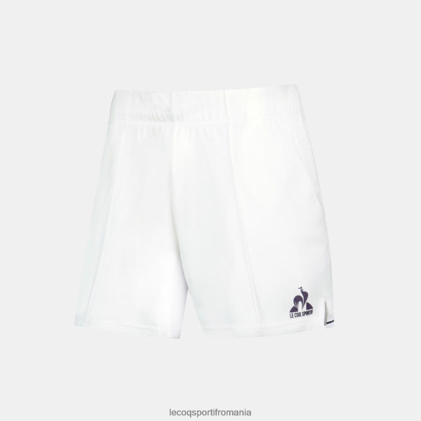 bărbați pantaloni scurți albi 4L4FJF228 Le Coq Sportif îmbrăcăminte
