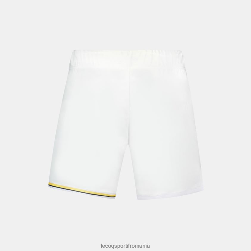 bărbați pantaloni scurți albi 4L4FJF230 Le Coq Sportif îmbrăcăminte