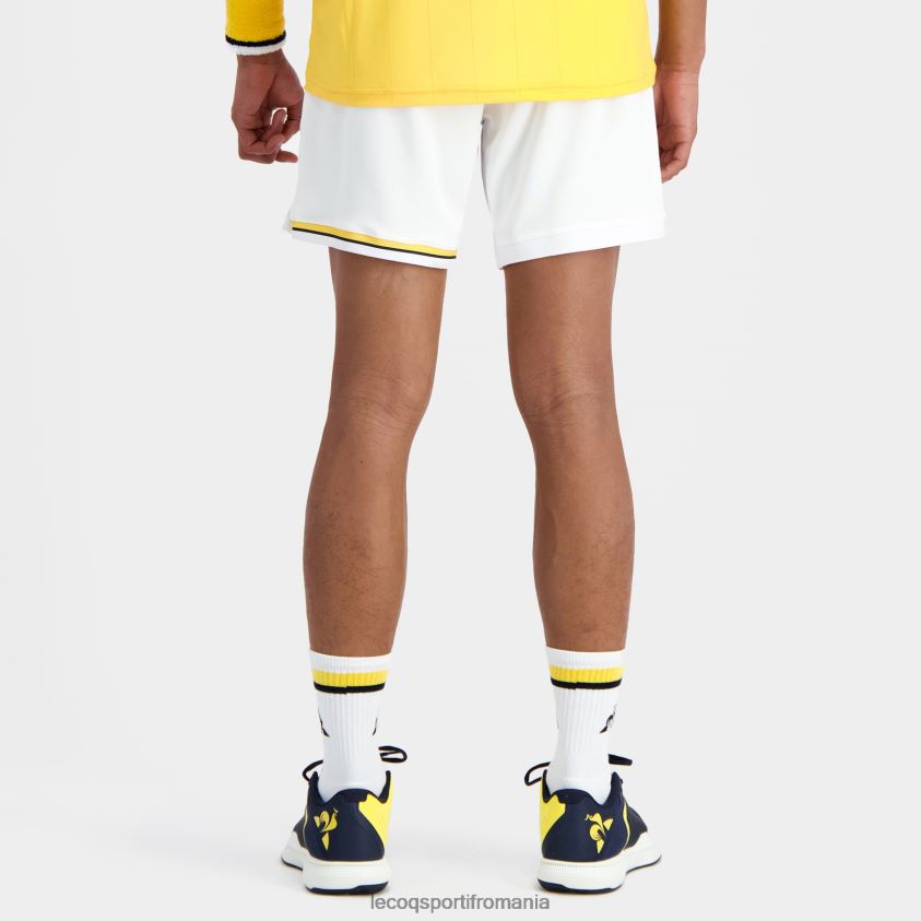 bărbați pantaloni scurți albi 4L4FJF230 Le Coq Sportif îmbrăcăminte