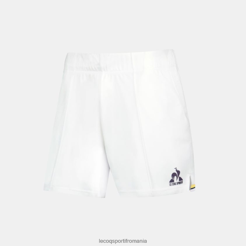 bărbați pantaloni scurți albi 4L4FJF230 Le Coq Sportif îmbrăcăminte