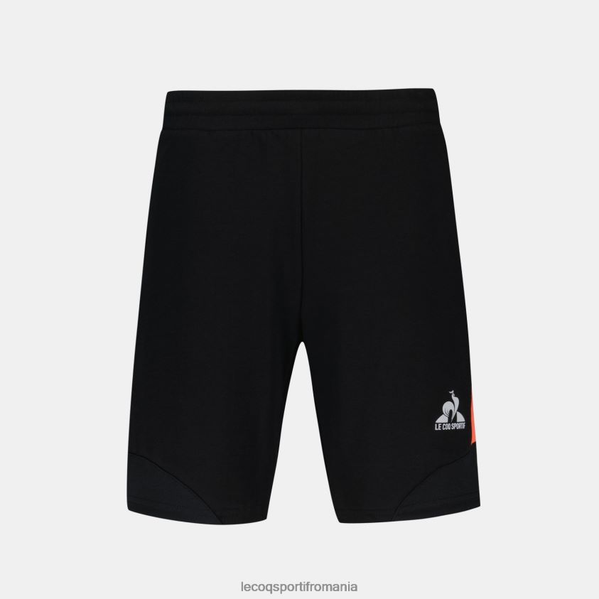 bărbați pantaloni scurți negri 4L4FJF238 Le Coq Sportif îmbrăcăminte