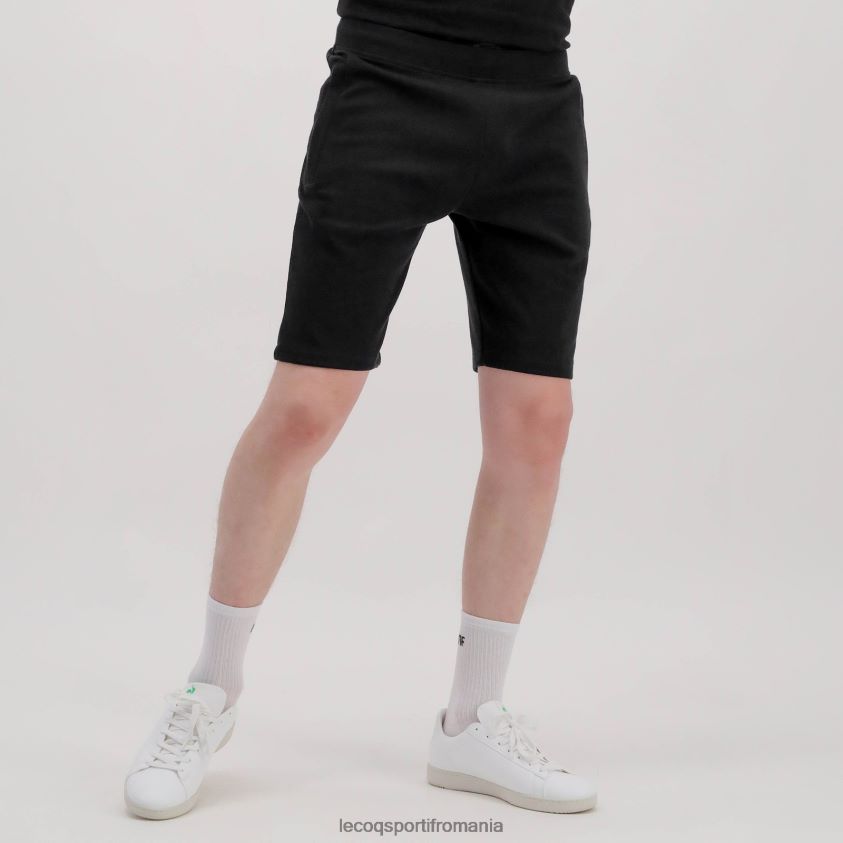 bărbați pantaloni scurți negri 4L4FJF246 Le Coq Sportif îmbrăcăminte