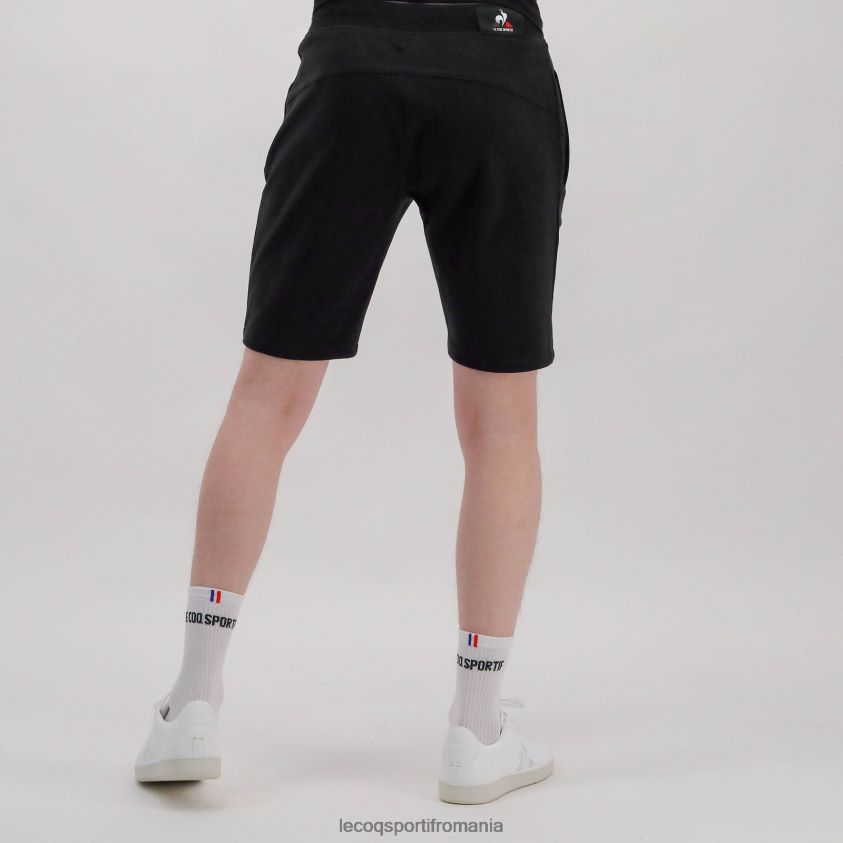 bărbați pantaloni scurți negri 4L4FJF246 Le Coq Sportif îmbrăcăminte