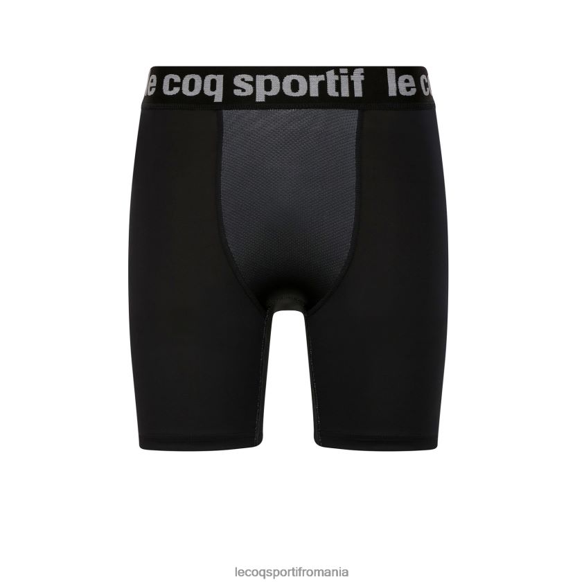 bărbați pantaloni scurți negri 4L4FJF513 Le Coq Sportif îmbrăcăminte