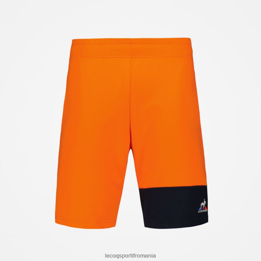 bărbați pantaloni scurți portocalii 4L4FJF231 Le Coq Sportif îmbrăcăminte