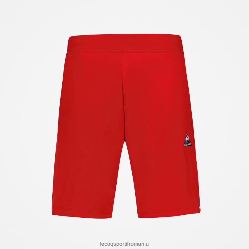 bărbați pantaloni scurți roșii 4L4FJF233 Le Coq Sportif îmbrăcăminte