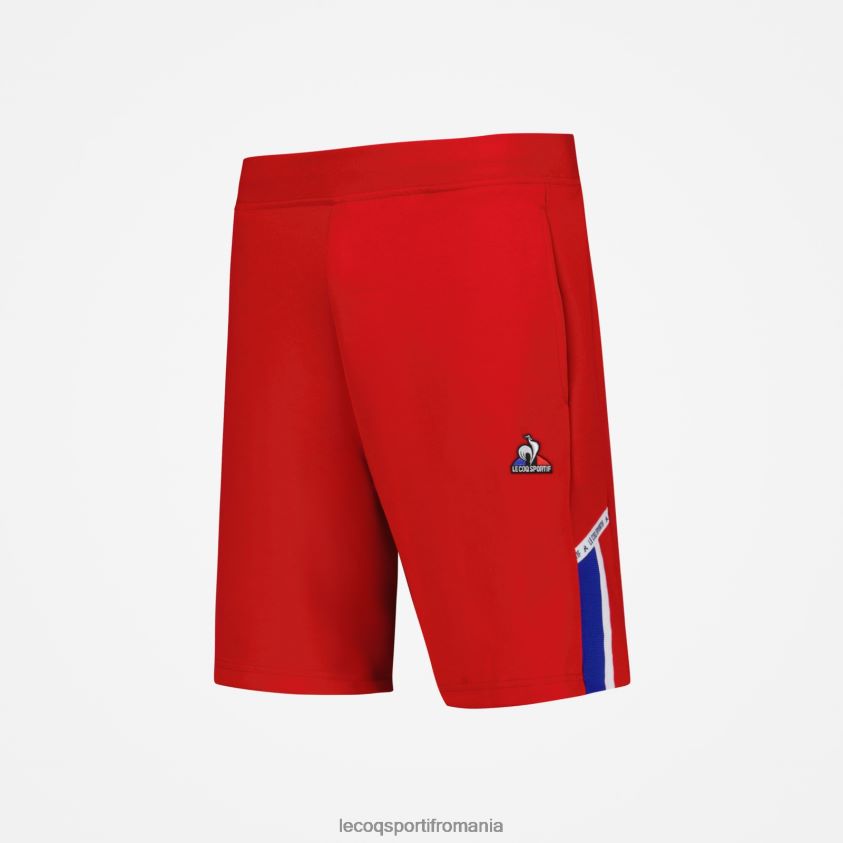bărbați pantaloni scurți roșii 4L4FJF233 Le Coq Sportif îmbrăcăminte