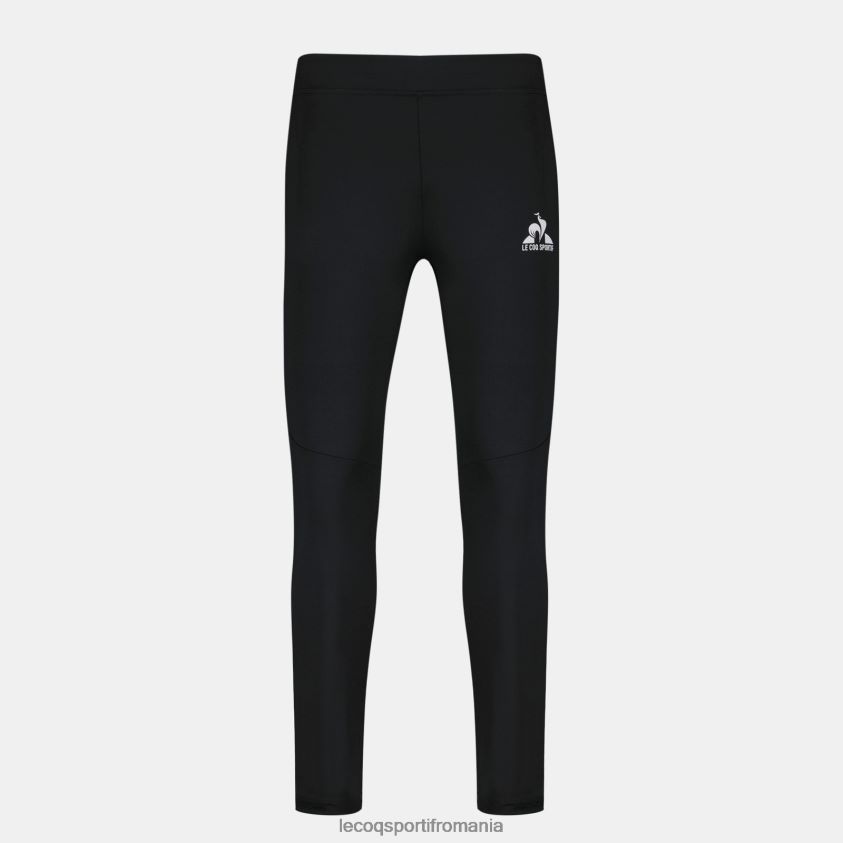 bărbați jambiere negre 4L4FJF97 Le Coq Sportif îmbrăcăminte