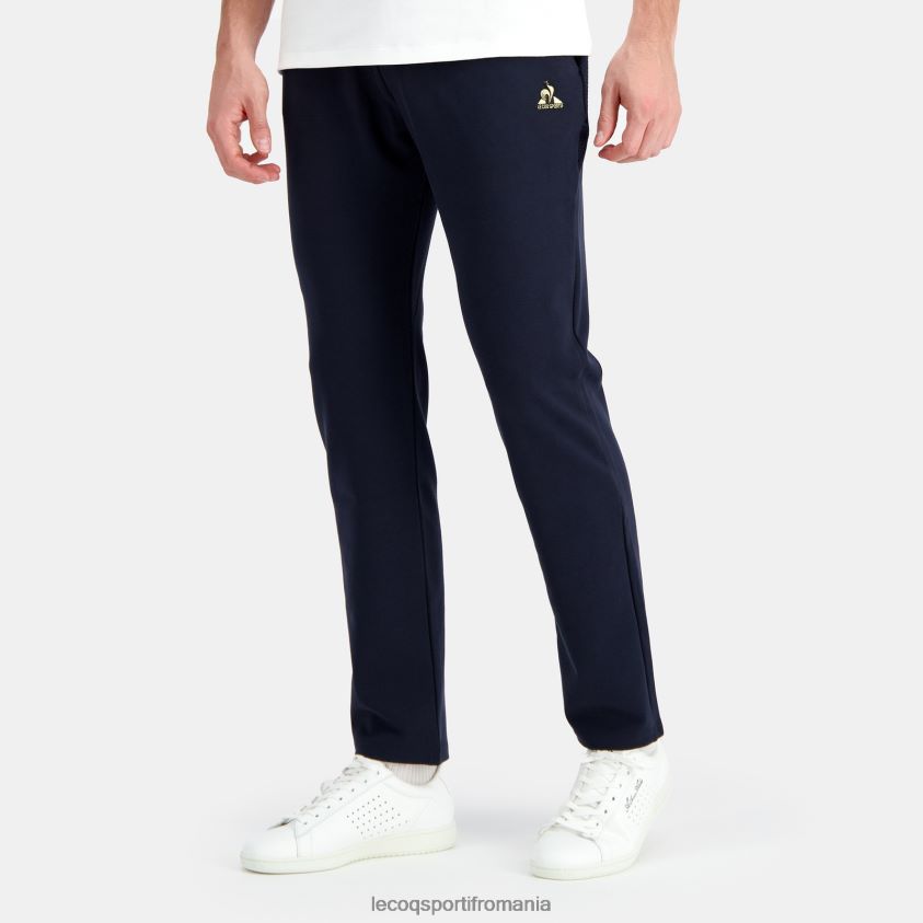 bărbați pantaloni albastri 4L4FJF111 Le Coq Sportif îmbrăcăminte