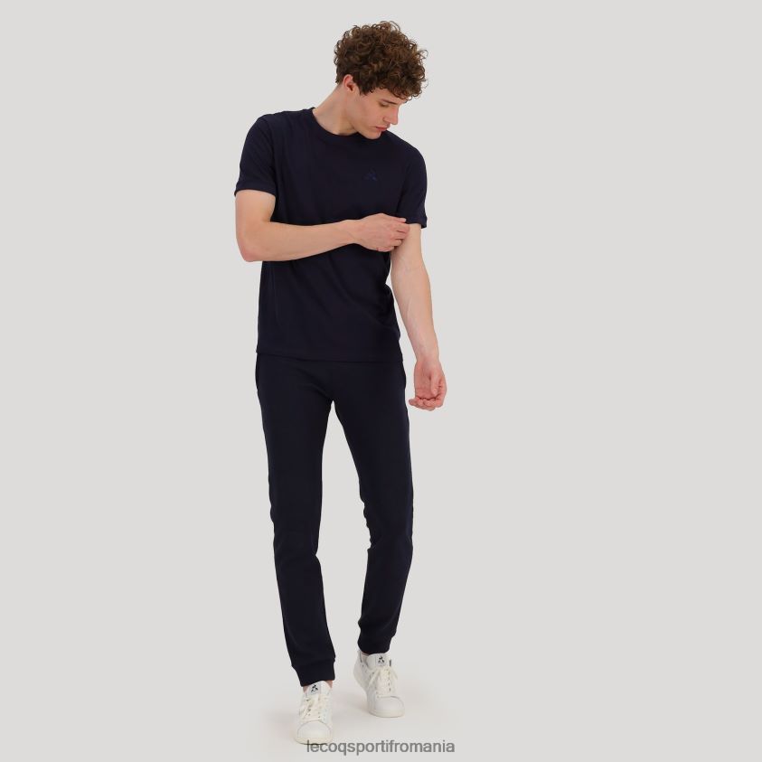 bărbați pantaloni albastri 4L4FJF115 Le Coq Sportif îmbrăcăminte