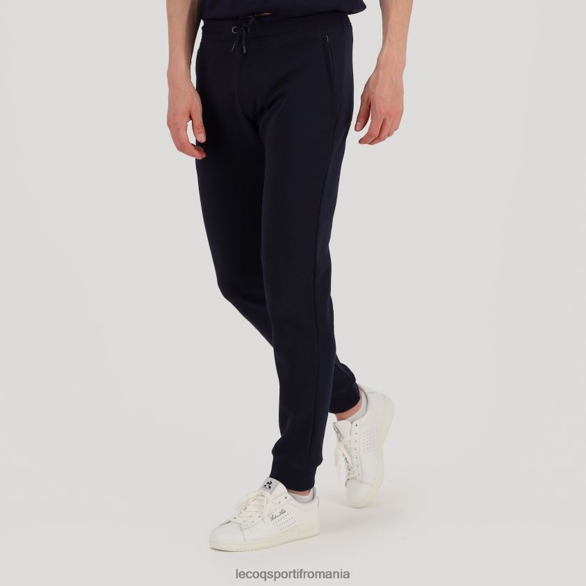 bărbați pantaloni albastri 4L4FJF115 Le Coq Sportif îmbrăcăminte
