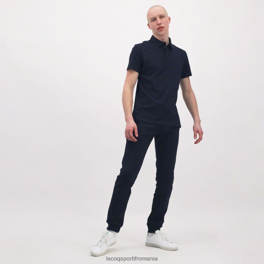 bărbați pantaloni albastri 4L4FJF115 Le Coq Sportif îmbrăcăminte