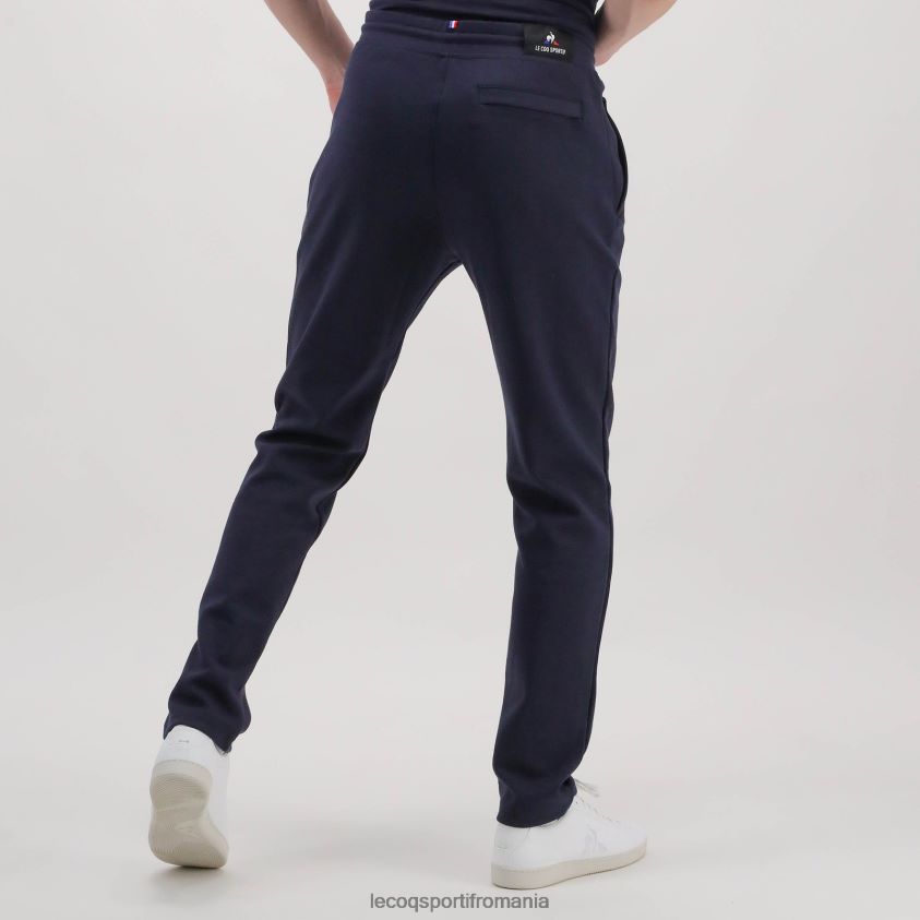 bărbați pantaloni albastri 4L4FJF117 Le Coq Sportif îmbrăcăminte